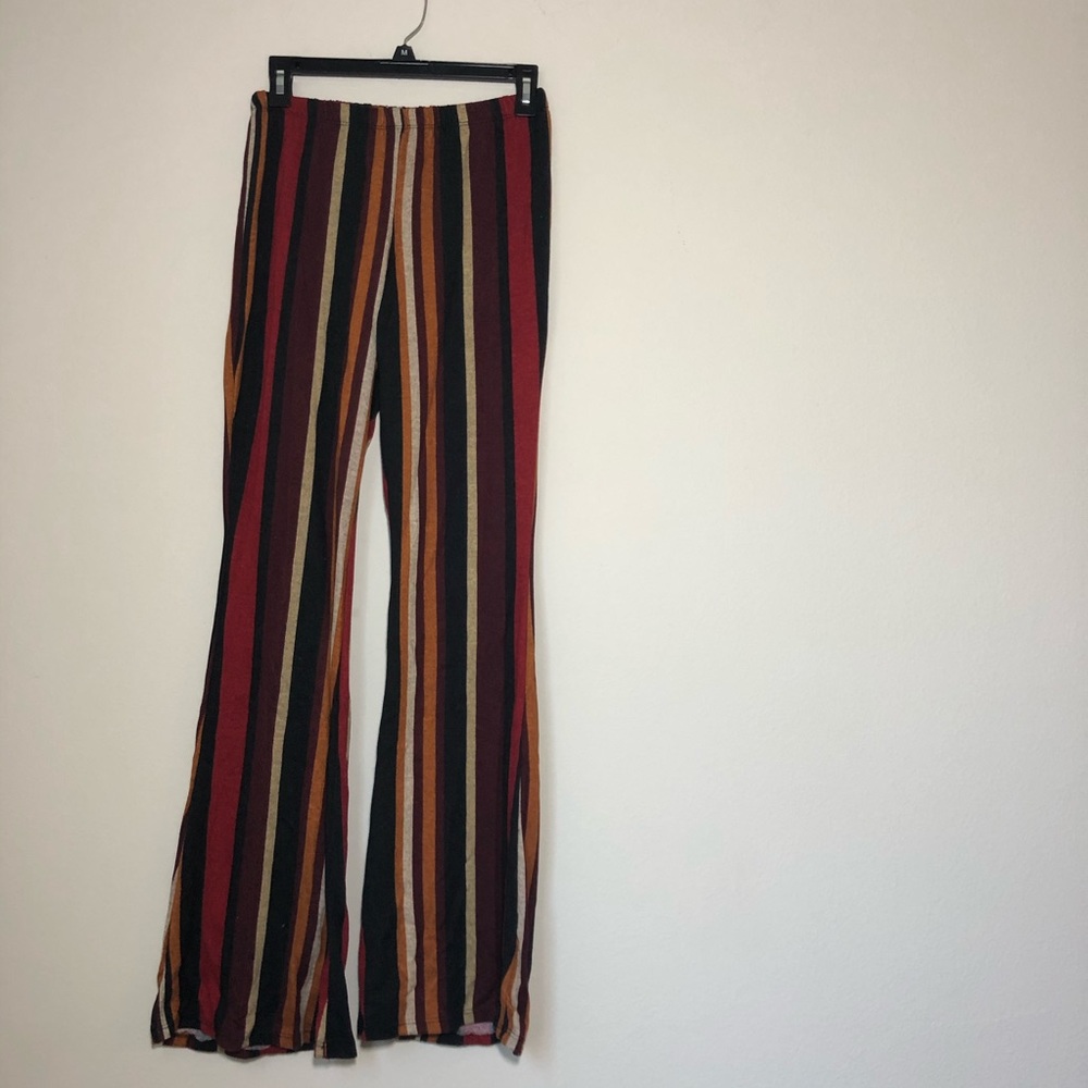 Stripped Flare Pants